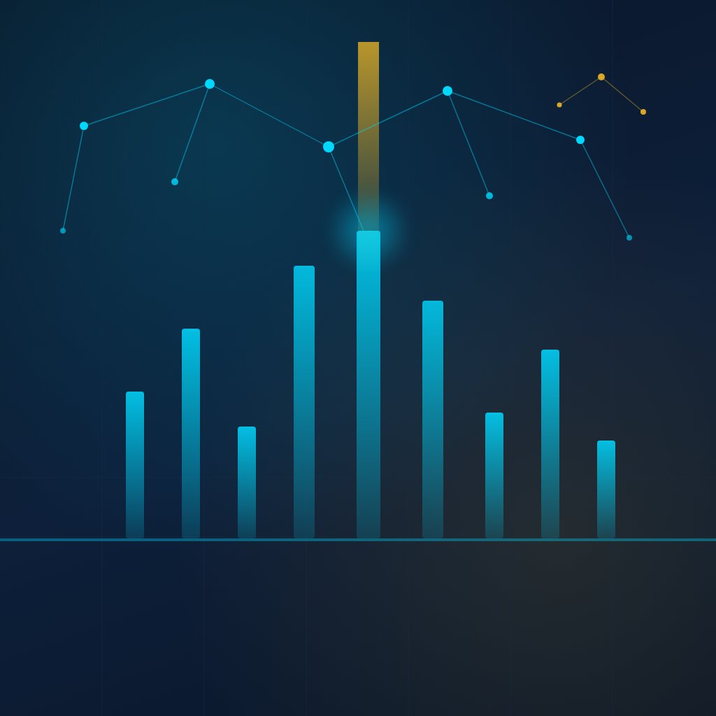 Abstract digital art representing crypto market structure legislation nearing its Senate deadline
